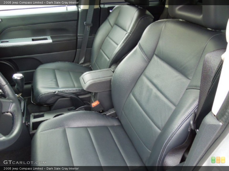 Dark Slate Gray Interior Photo for the 2008 Jeep Compass Limited #69444514