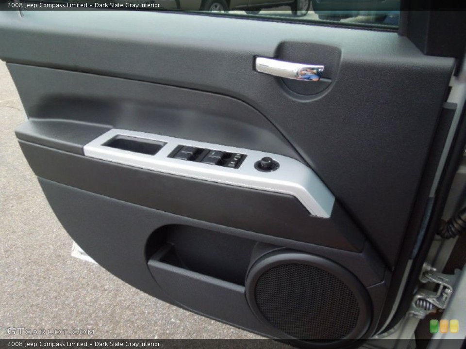 Dark Slate Gray Interior Door Panel for the 2008 Jeep Compass Limited #69444574