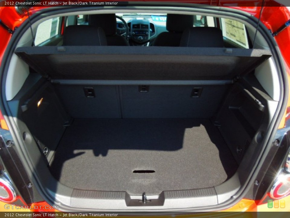 Jet Black/Dark Titanium Interior Trunk for the 2012 Chevrolet Sonic LT Hatch #69446518