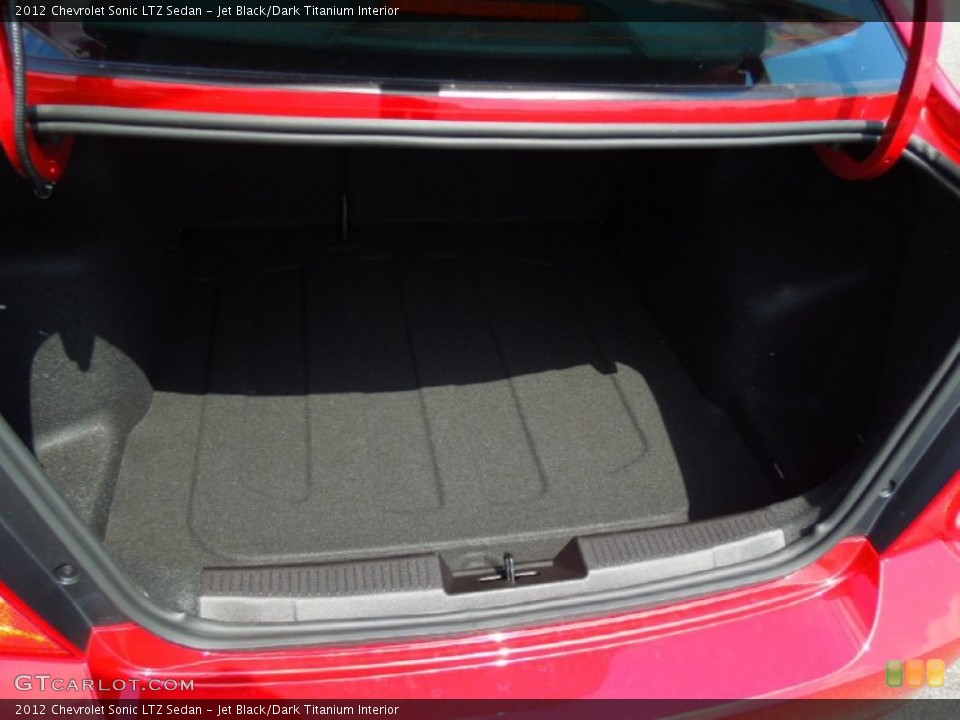 Jet Black/Dark Titanium Interior Trunk for the 2012 Chevrolet Sonic LTZ Sedan #69446761