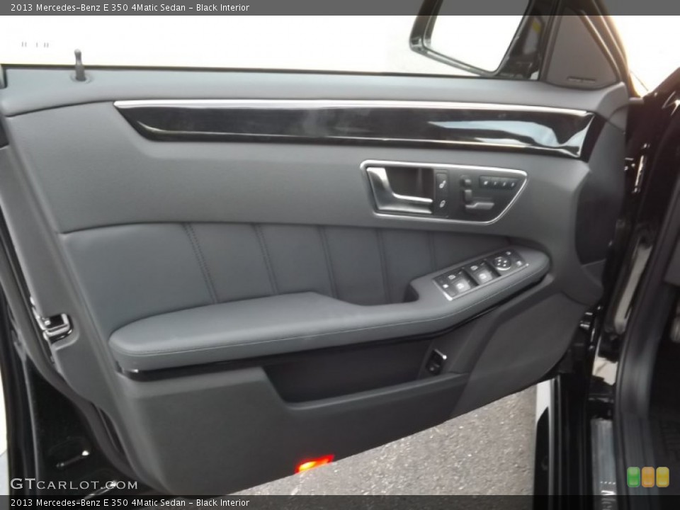 Black Interior Door Panel for the 2013 Mercedes-Benz E 350 4Matic Sedan #69447428