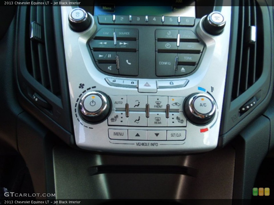Jet Black Interior Controls for the 2013 Chevrolet Equinox LT #69447640
