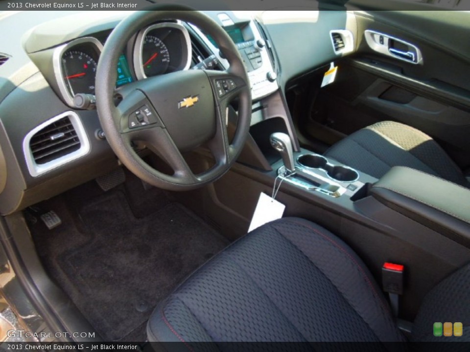 Jet Black Interior Prime Interior for the 2013 Chevrolet Equinox LS #69448228