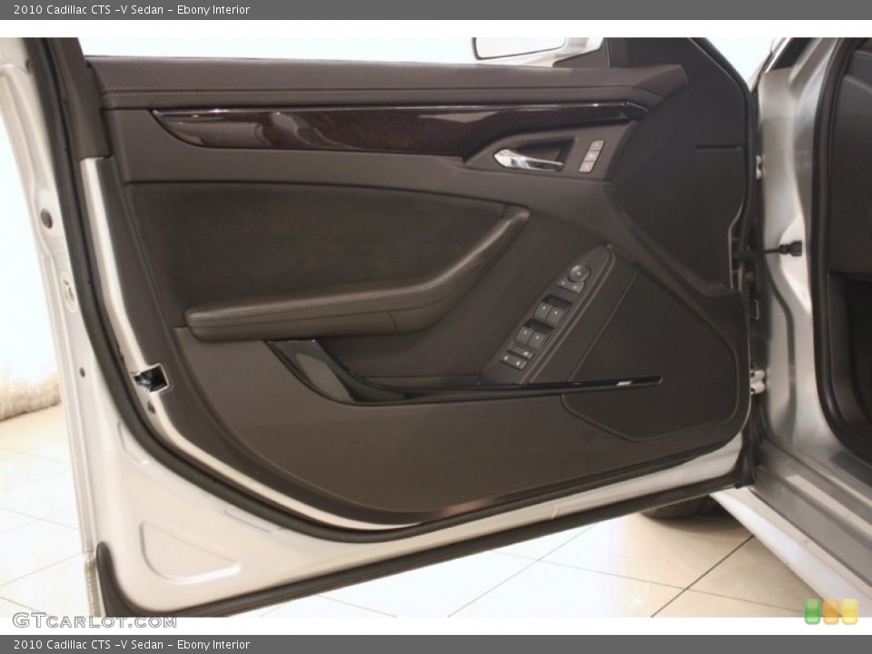 Ebony Interior Door Panel for the 2010 Cadillac CTS -V Sedan #69448273