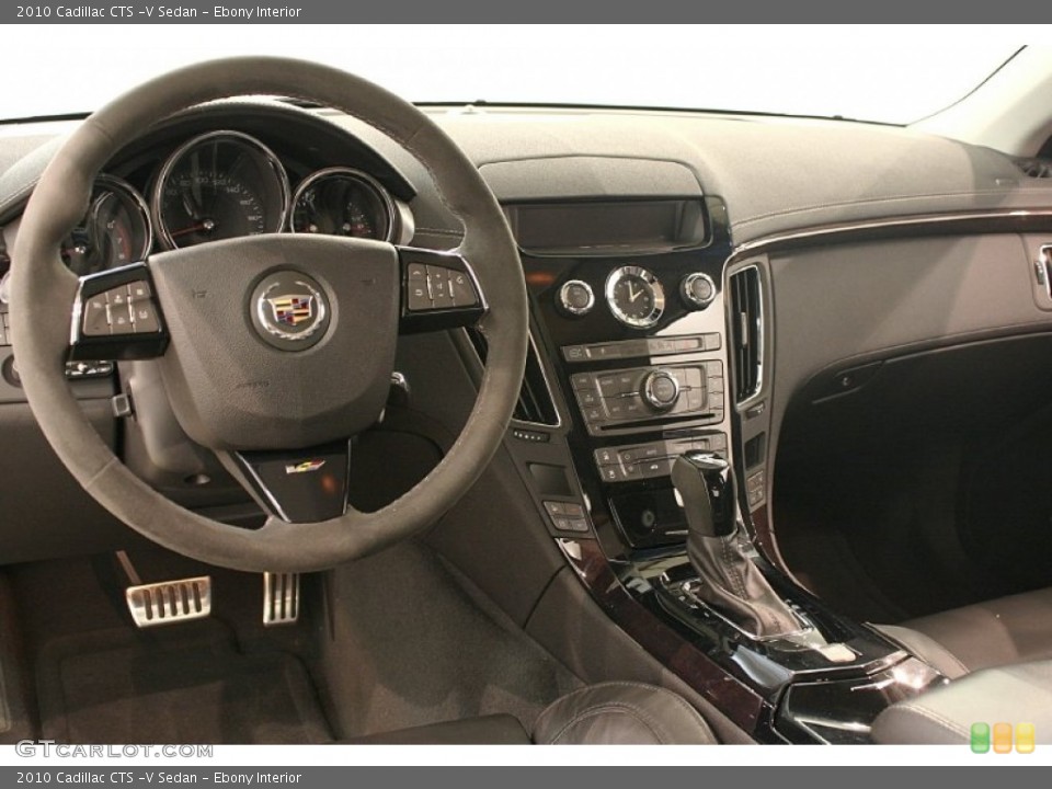 Ebony Interior Dashboard for the 2010 Cadillac CTS -V Sedan #69448336