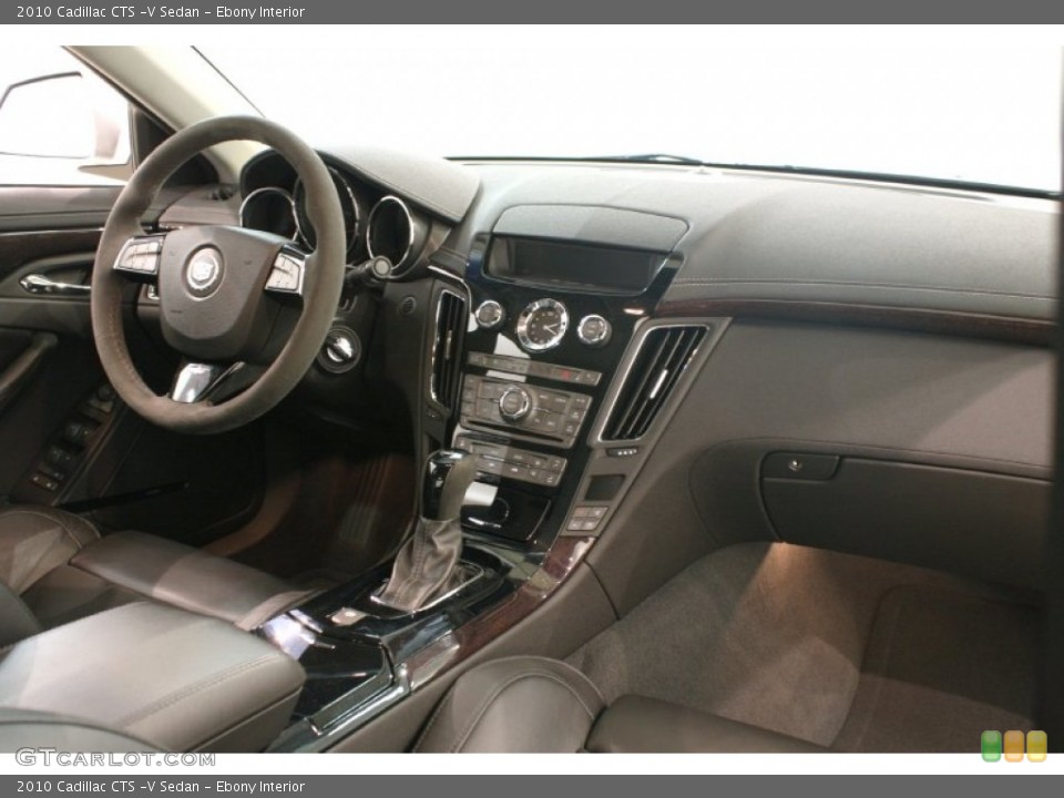 Ebony Interior Dashboard for the 2010 Cadillac CTS -V Sedan #69448498