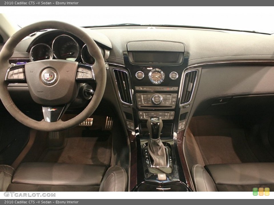 Ebony Interior Dashboard for the 2010 Cadillac CTS -V Sedan #69448537