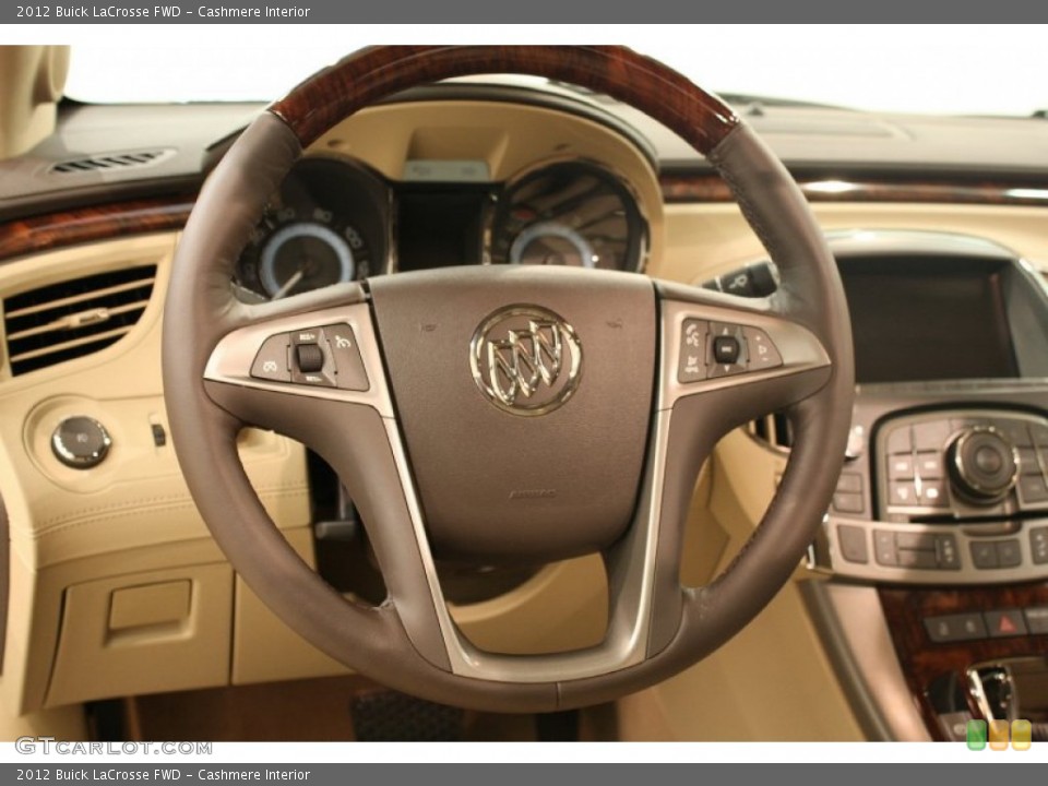 Cashmere Interior Steering Wheel for the 2012 Buick LaCrosse FWD #69448672