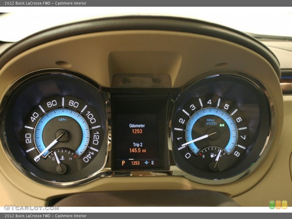 Cashmere Interior Gauges for the 2012 Buick LaCrosse FWD #69448681