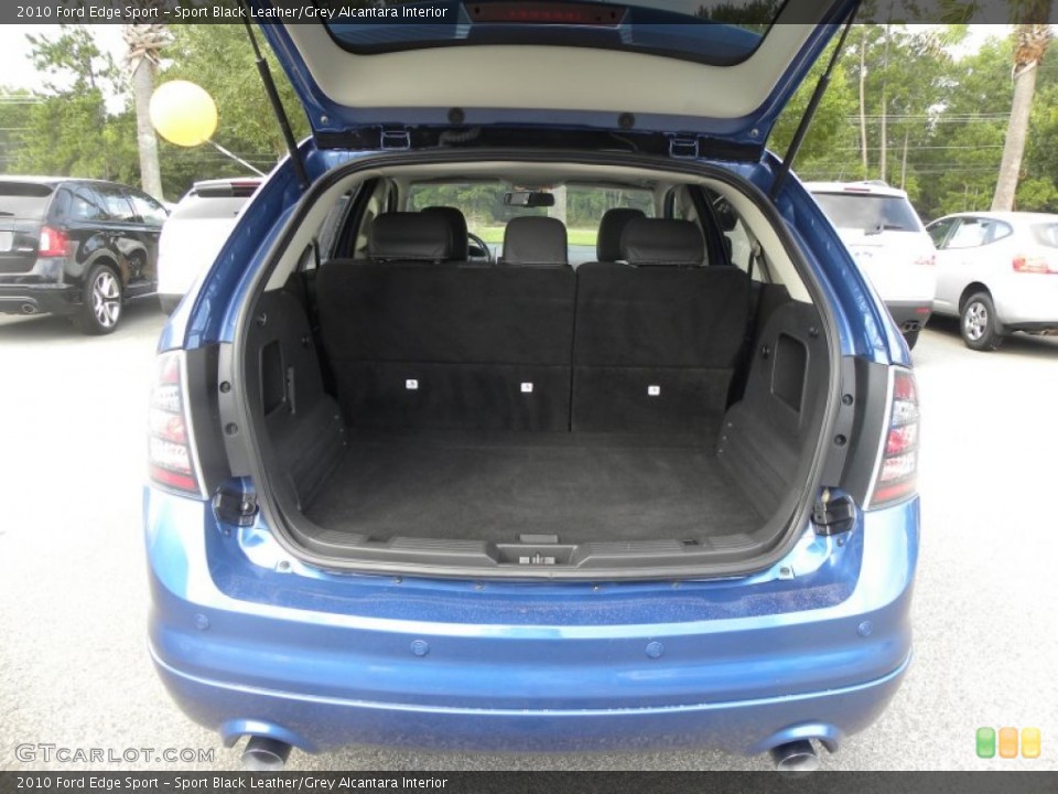 Sport Black Leather/Grey Alcantara Interior Trunk for the 2010 Ford Edge Sport #69449052
