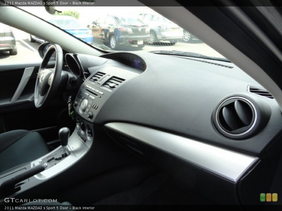 Black Interior Dashboard for the 2011 Mazda MAZDA3 s Sport 5 Door #69449421