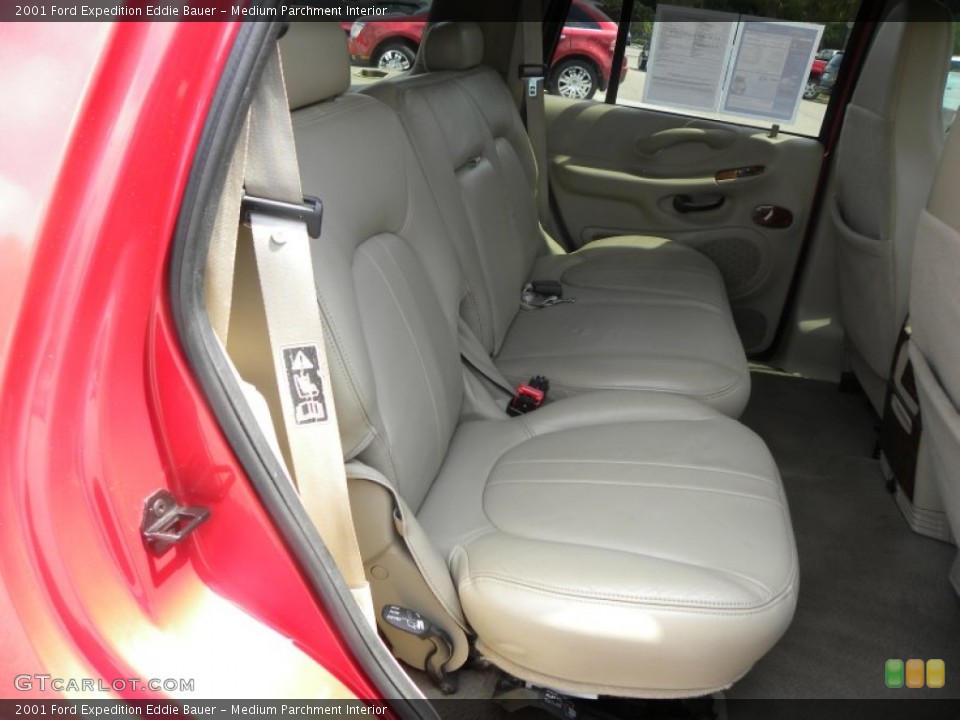 Medium Parchment Interior Rear Seat for the 2001 Ford Expedition Eddie Bauer #69449458