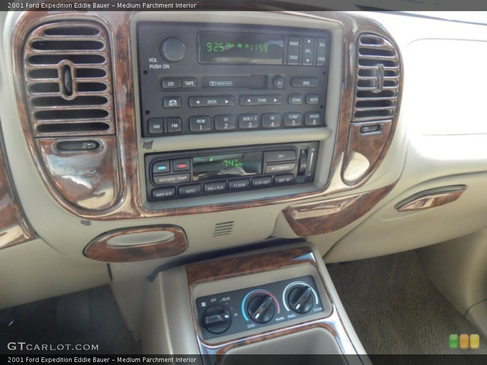 Medium Parchment Interior Controls for the 2001 Ford Expedition Eddie Bauer #69449554