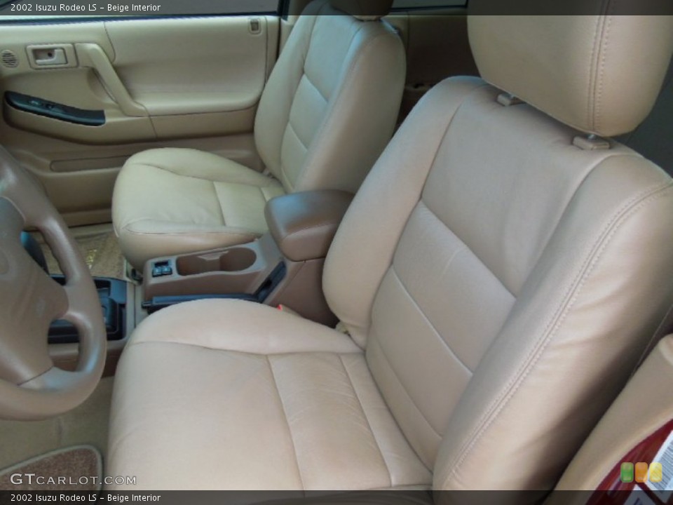 Beige Interior Front Seat for the 2002 Isuzu Rodeo LS #69450913