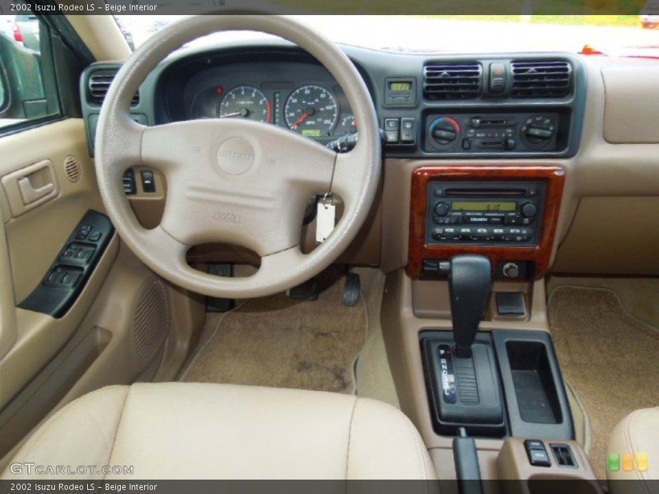 Beige Interior Dashboard for the 2002 Isuzu Rodeo LS #69450979