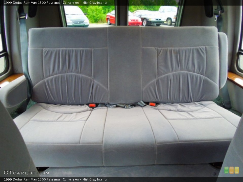 Mist Gray Interior Rear Seat for the 1999 Dodge Ram Van 1500 Passenger Conversion #69451668