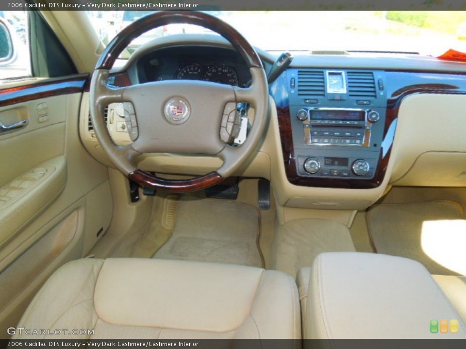 Very Dark Cashmere/Cashmere Interior Dashboard for the 2006 Cadillac DTS Luxury #69451906