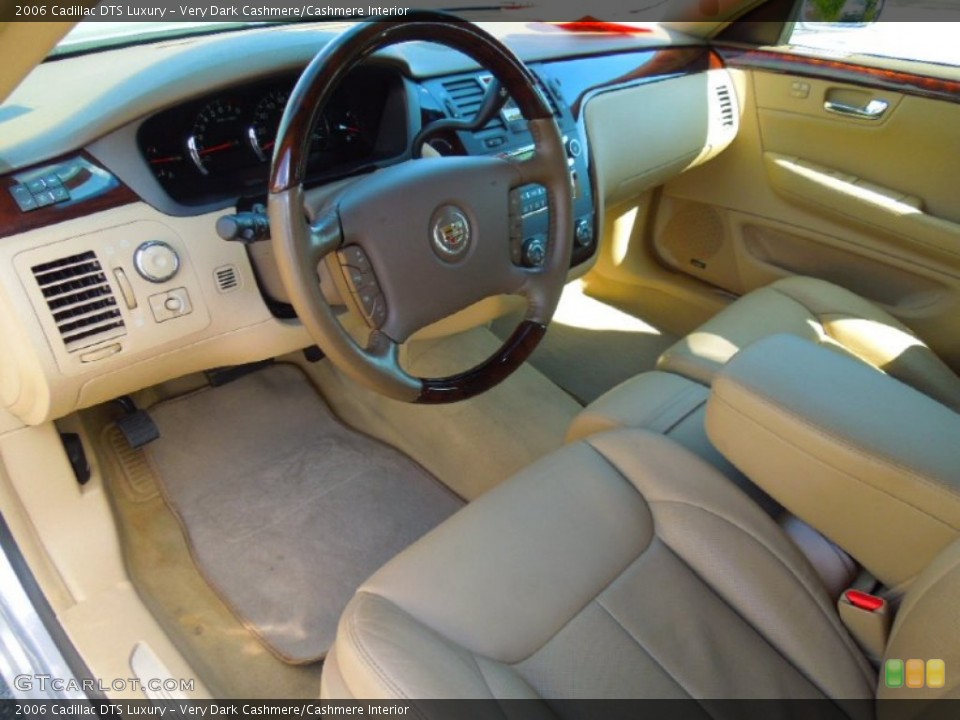 Very Dark Cashmere/Cashmere Interior Prime Interior for the 2006 Cadillac DTS Luxury #69451999