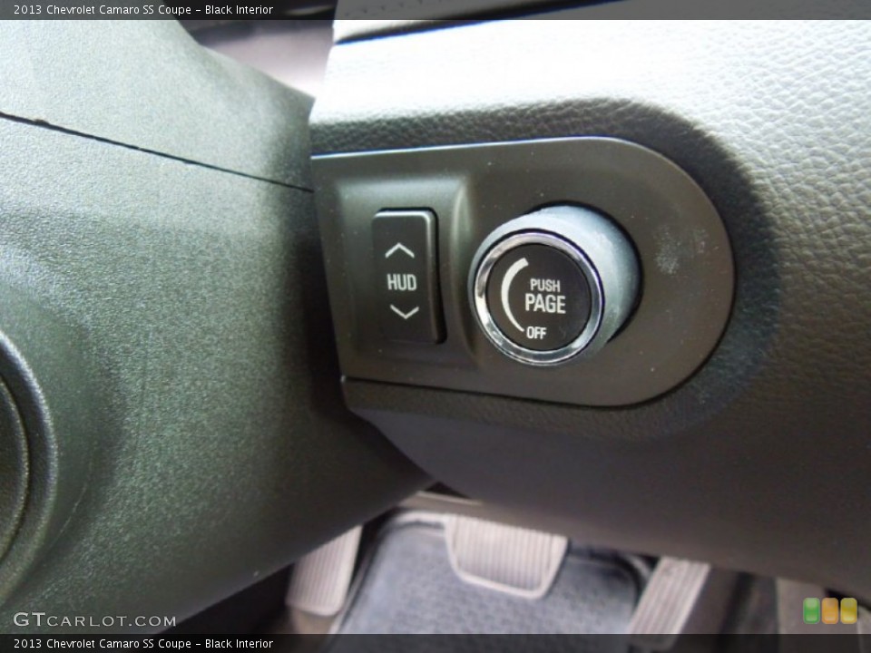 Black Interior Controls for the 2013 Chevrolet Camaro SS Coupe #69452860