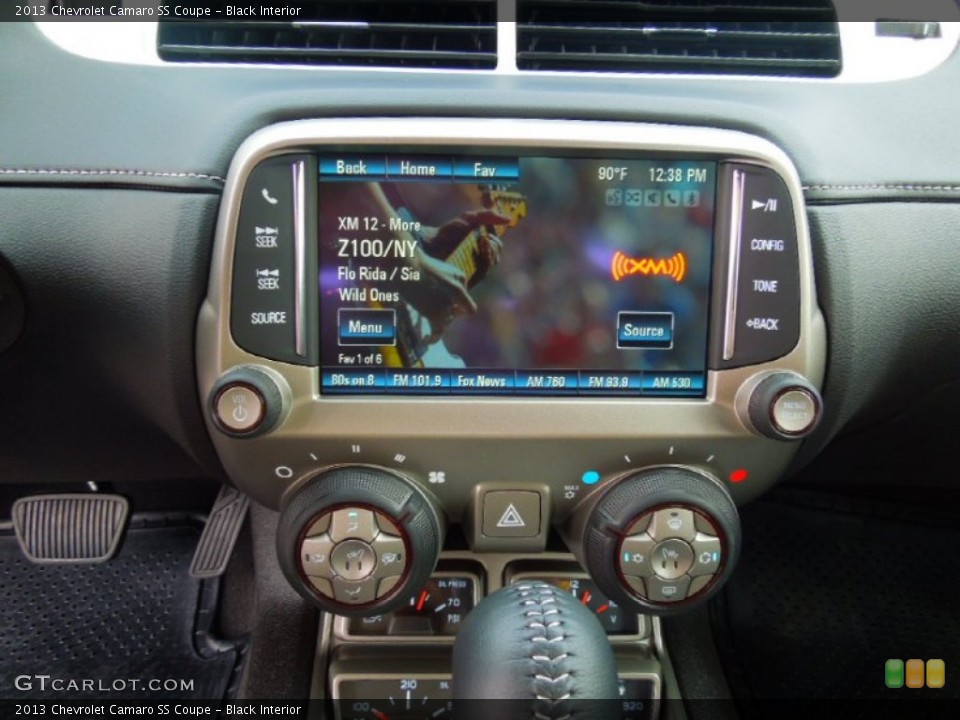 Black Interior Controls for the 2013 Chevrolet Camaro SS Coupe #69452884