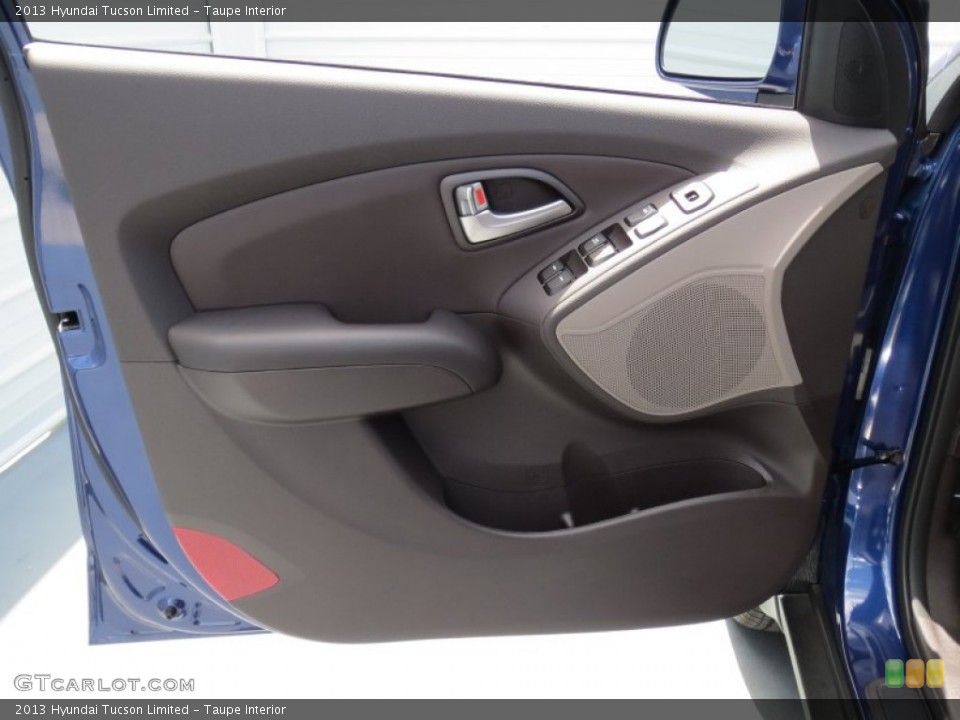 Taupe Interior Door Panel for the 2013 Hyundai Tucson Limited #69455062