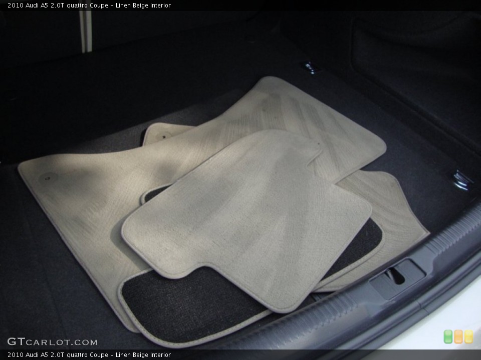Linen Beige Interior Trunk for the 2010 Audi A5 2.0T quattro Coupe #69455815