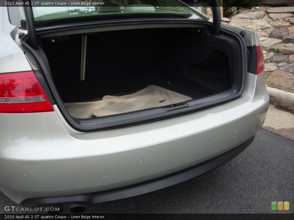 Linen Beige Interior Trunk for the 2010 Audi A5 2.0T quattro Coupe #69455821