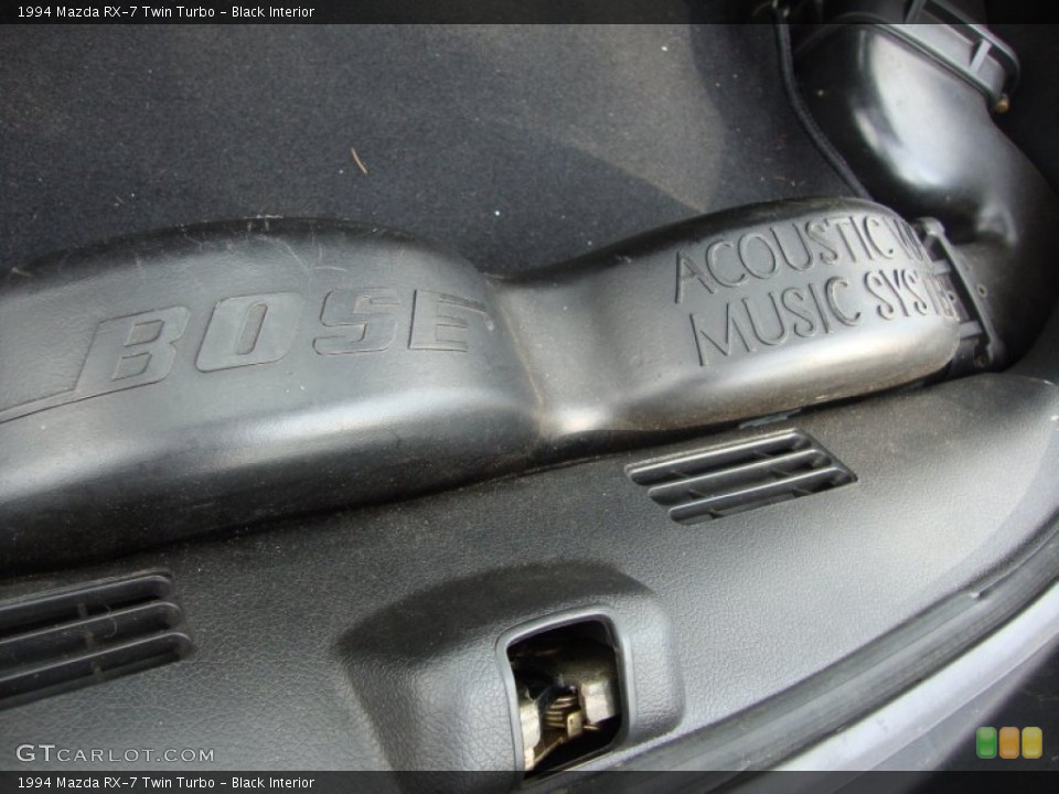 Black Interior Audio System for the 1994 Mazda RX-7 Twin Turbo #69456073