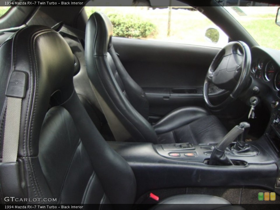 Black Interior Photo for the 1994 Mazda RX-7 Twin Turbo #69456100