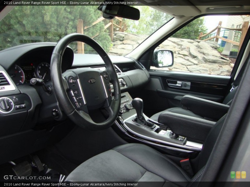 Ebony-Lunar Alcantara/Ivory Stitching Interior Photo for the 2010 Land Rover Range Rover Sport HSE #69456523