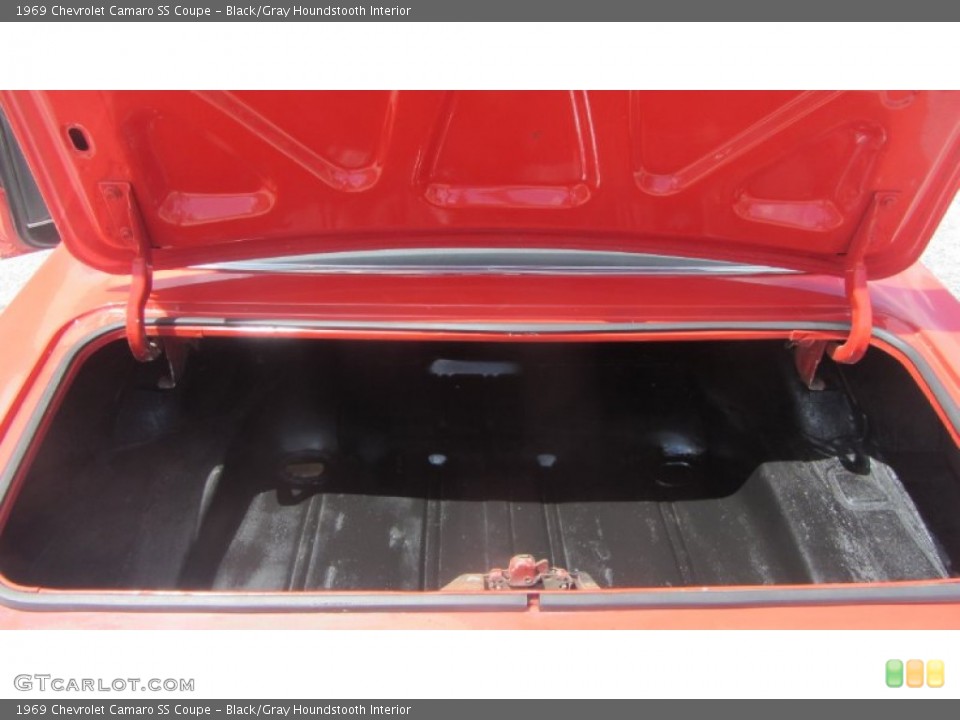 Black/Gray Houndstooth Interior Trunk for the 1969 Chevrolet Camaro SS Coupe #69456769
