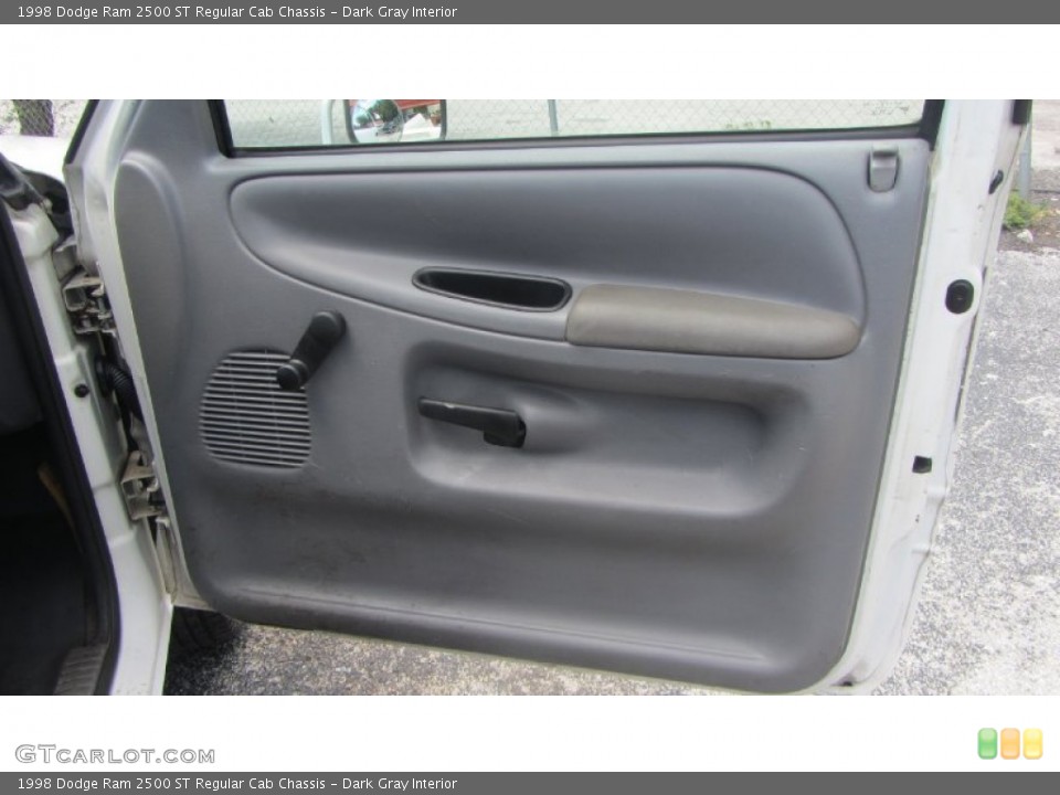 Dark Gray Interior Door Panel for the 1998 Dodge Ram 2500 ST Regular Cab Chassis #69456937