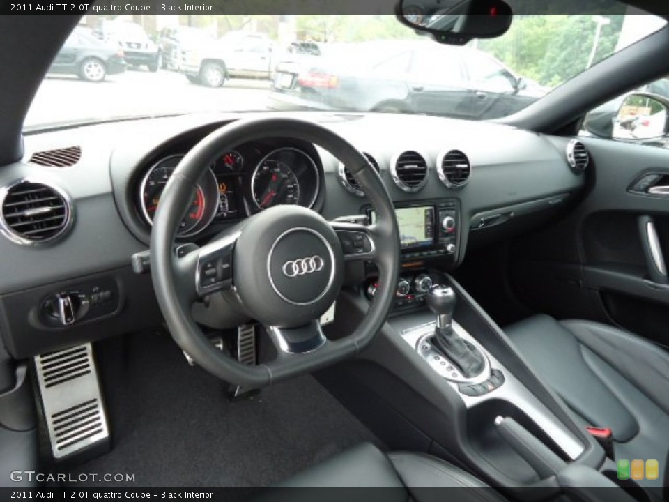 Black Interior Prime Interior for the 2011 Audi TT 2.0T quattro Coupe #69457003