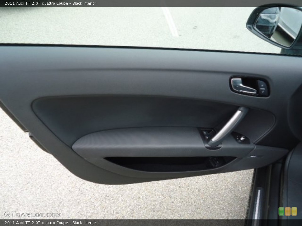 Black Interior Door Panel for the 2011 Audi TT 2.0T quattro Coupe #69457009