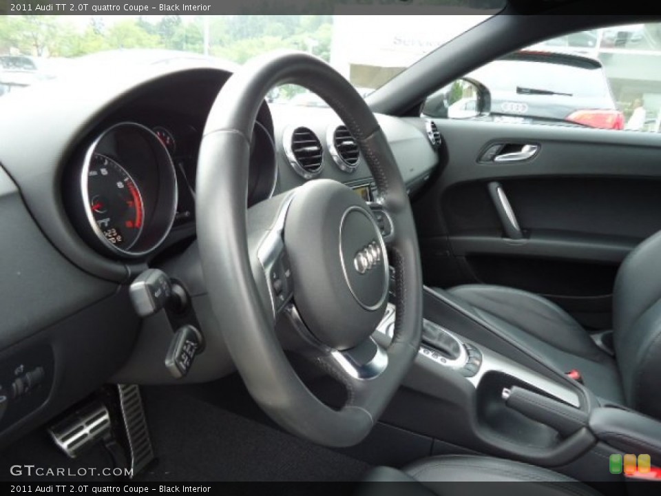 Black Interior Steering Wheel for the 2011 Audi TT 2.0T quattro Coupe #69457027
