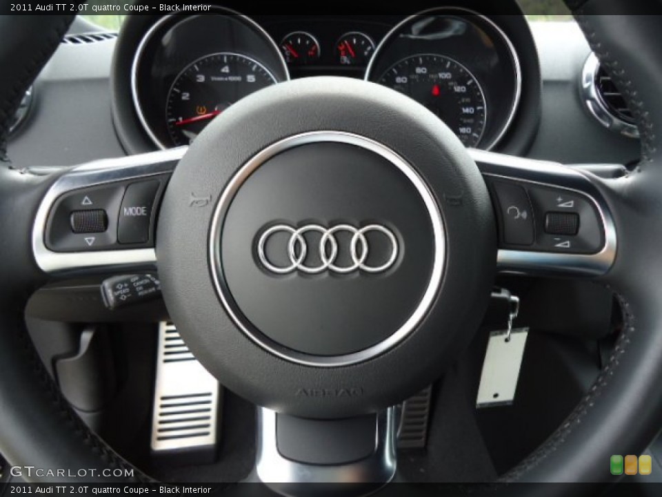 Black Interior Controls for the 2011 Audi TT 2.0T quattro Coupe #69457033
