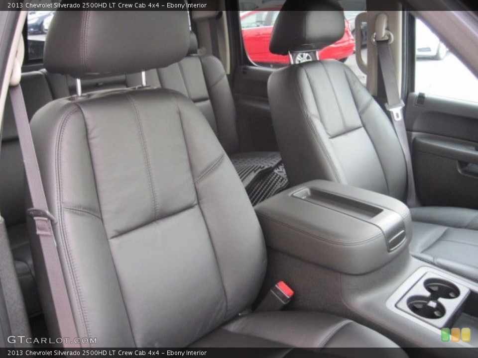 Ebony Interior Photo for the 2013 Chevrolet Silverado 2500HD LT Crew Cab 4x4 #69457252