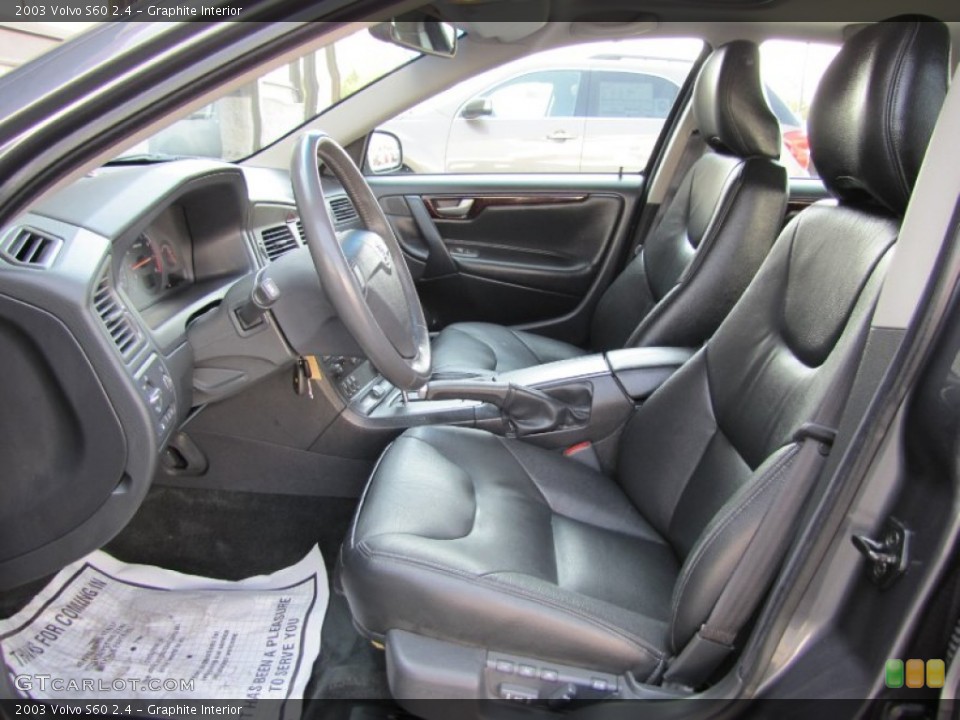 Graphite Interior Prime Interior for the 2003 Volvo S60 2.4 #69457529