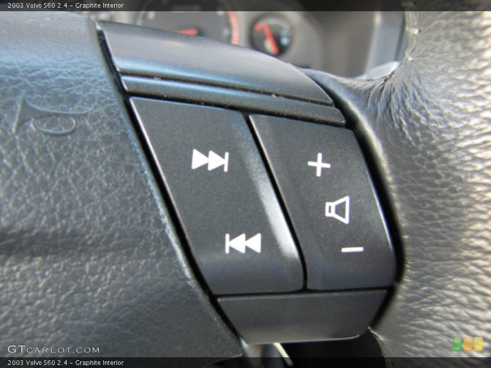 Graphite Interior Controls for the 2003 Volvo S60 2.4 #69457561