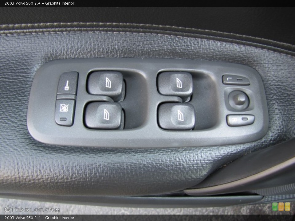 Graphite Interior Controls for the 2003 Volvo S60 2.4 #69457573