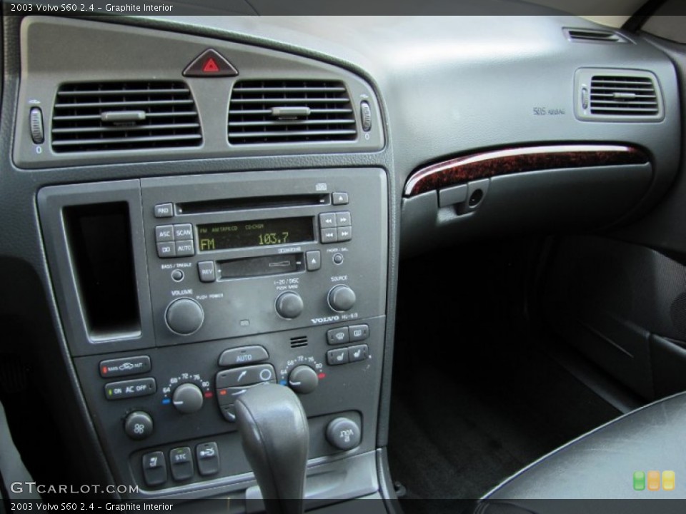 Graphite Interior Dashboard for the 2003 Volvo S60 2.4 #69457585