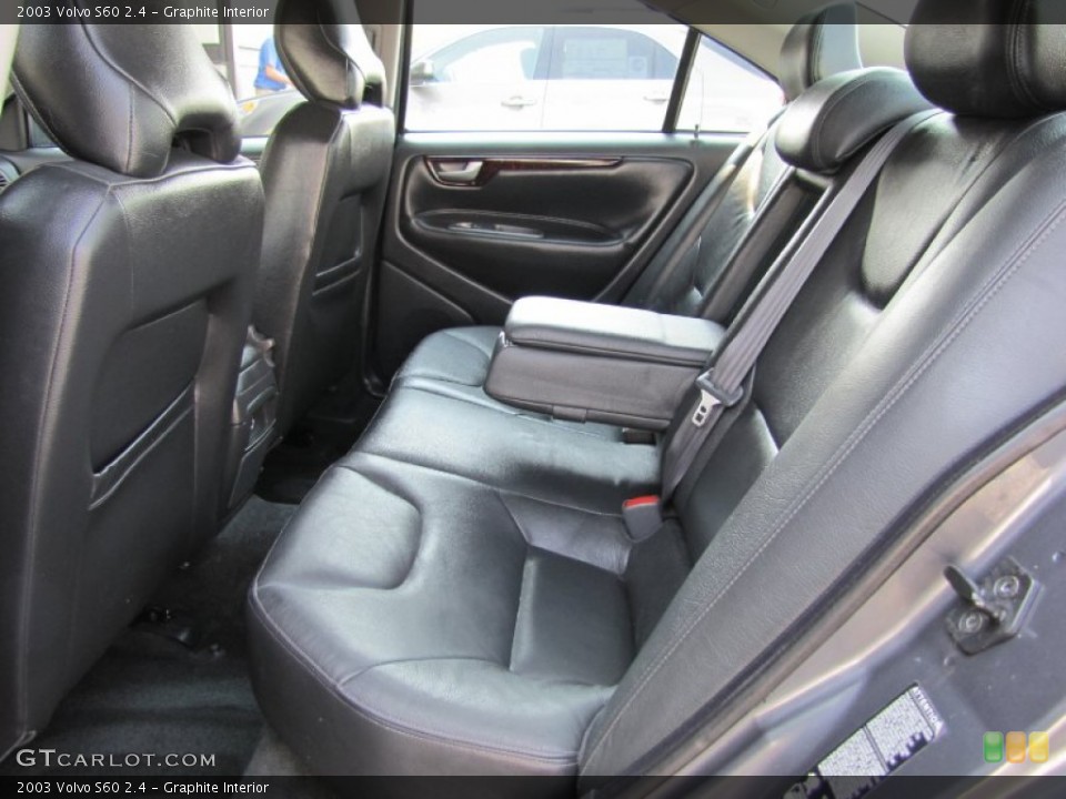 Graphite Interior Rear Seat for the 2003 Volvo S60 2.4 #69457642