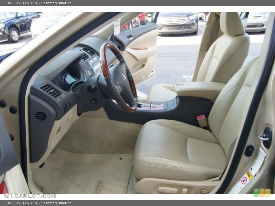 Cashmere Interior Front Seat for the 2007 Lexus ES 350 #69461671