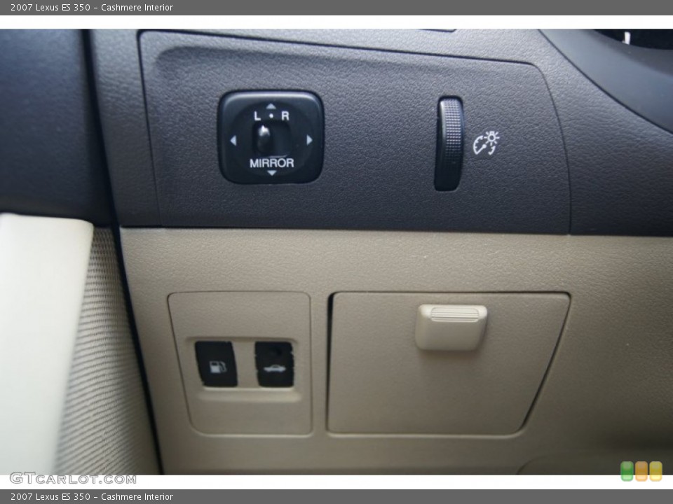 Cashmere Interior Controls for the 2007 Lexus ES 350 #69461809