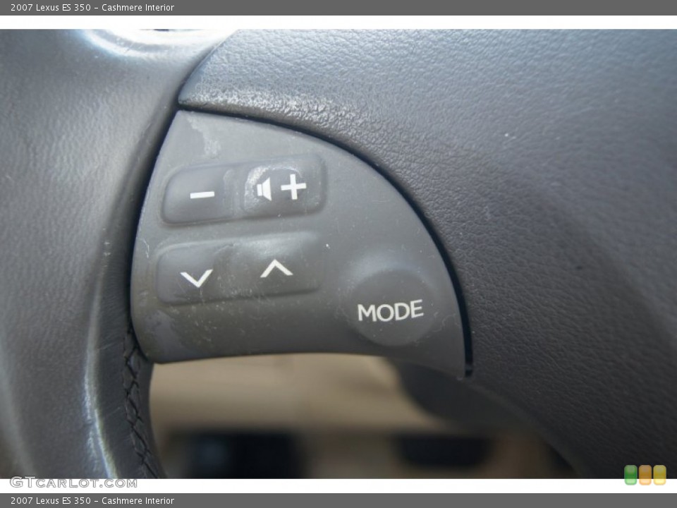 Cashmere Interior Controls for the 2007 Lexus ES 350 #69461818