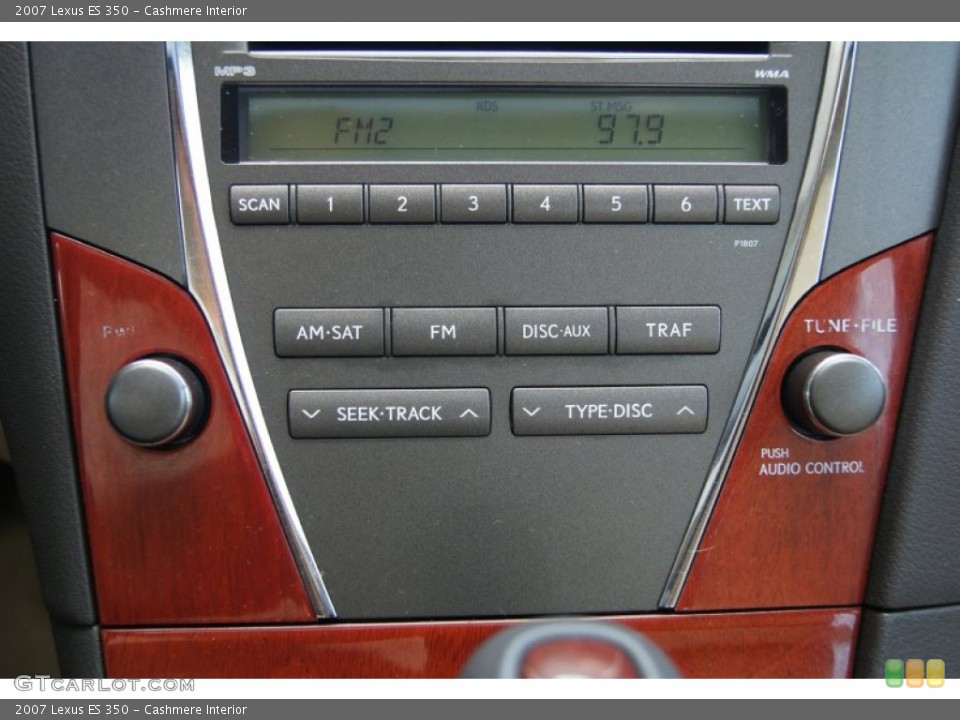 Cashmere Interior Audio System for the 2007 Lexus ES 350 #69461869