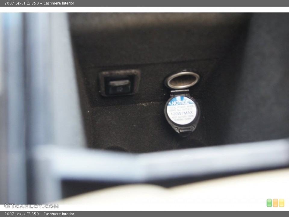 Cashmere Interior Controls for the 2007 Lexus ES 350 #69461908