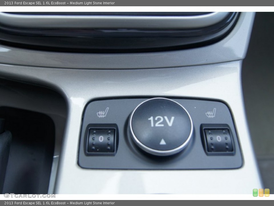 Medium Light Stone Interior Controls for the 2013 Ford Escape SEL 1.6L EcoBoost #69463240