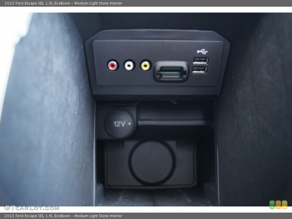 Medium Light Stone Interior Controls for the 2013 Ford Escape SEL 1.6L EcoBoost #69463258