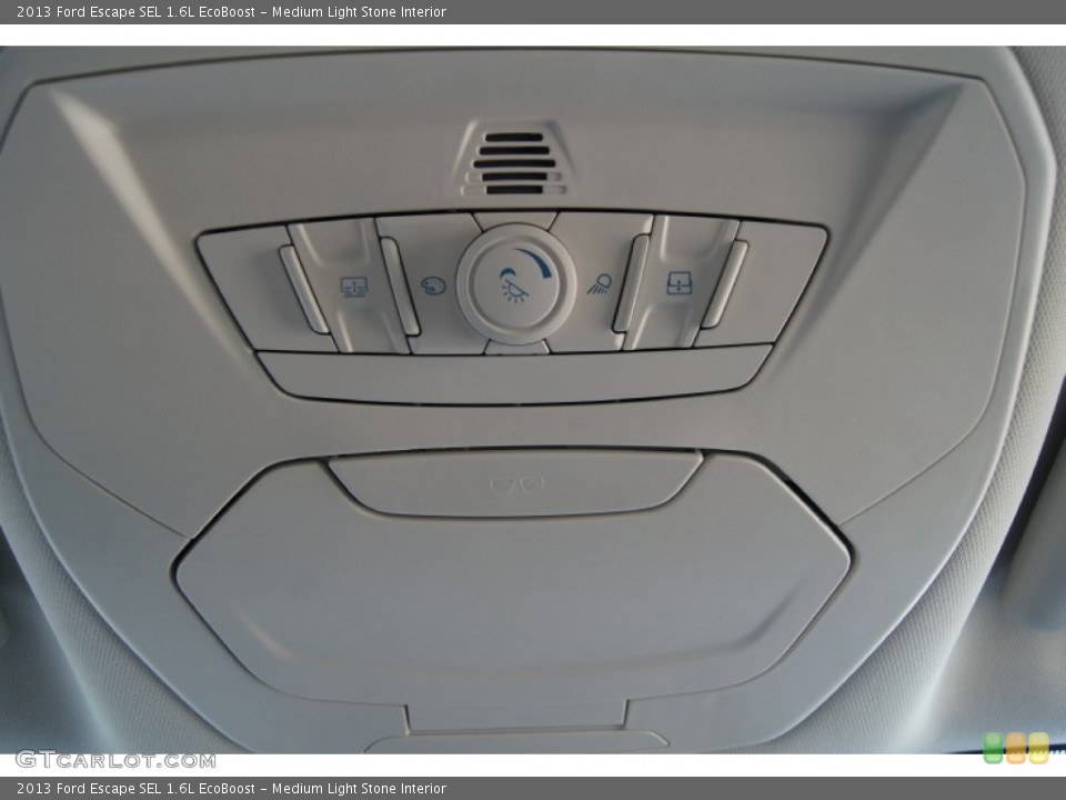 Medium Light Stone Interior Controls for the 2013 Ford Escape SEL 1.6L EcoBoost #69463266